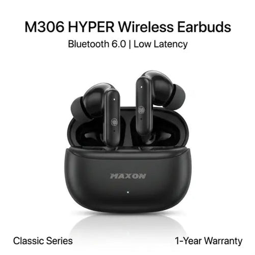 M306 HYPER Wireless Earbuds (Bluetooth 6.0 | Classic Series | Low Latency) - Urban Gear