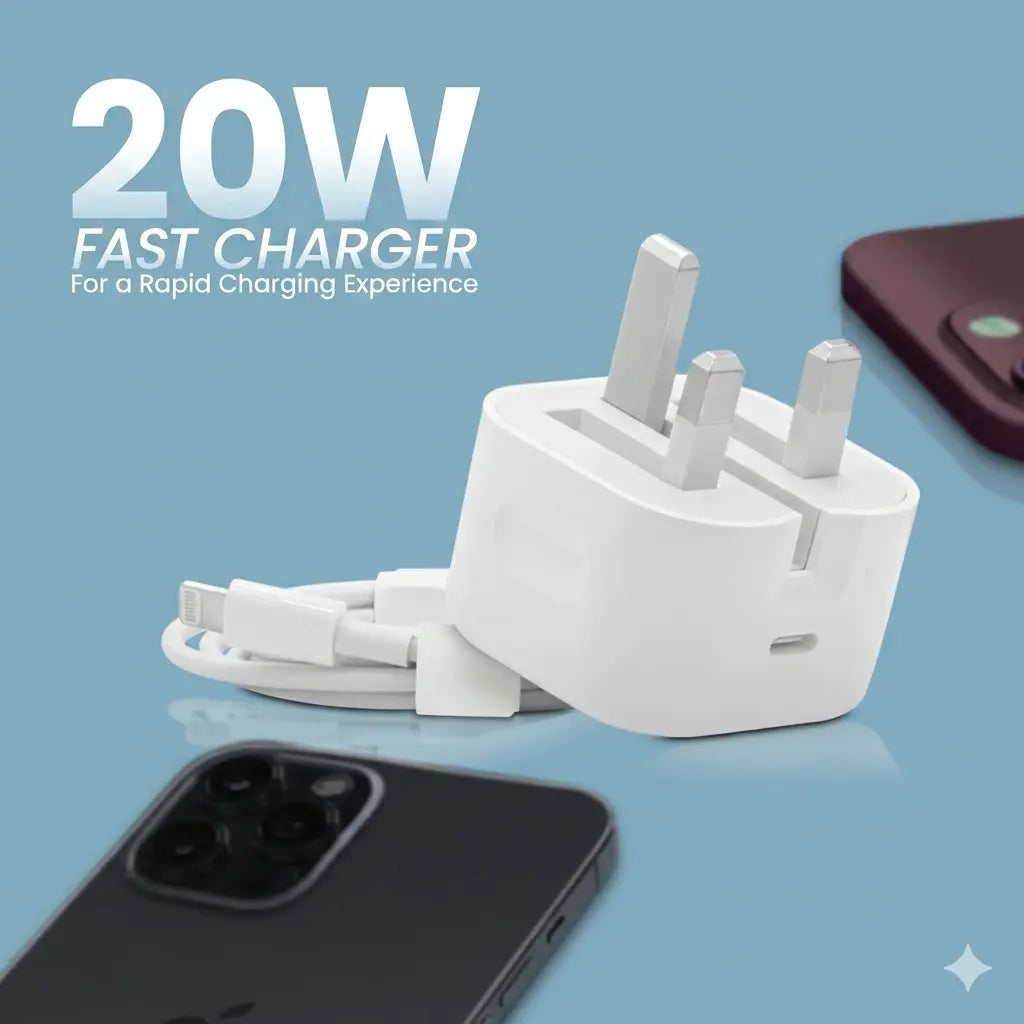 Maxon T-100 20W Fast Charger for iPhone (Type-C Power Adapter) - Urban Gear